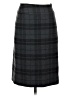 BCBGMAXAZRIA Plaid Gray Formal Skirt Size S - photo 1