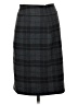 BCBGMAXAZRIA Plaid Gray Formal Skirt Size S - photo 2