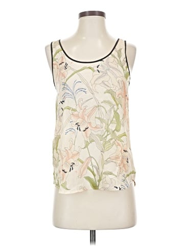 French Connection Sleeveless Silk Top (view 1)