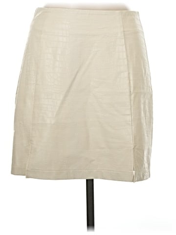 Alya Faux Leather Skirt (view 1)