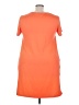 Daisy Color Block Orange Short Sleeve T-Shirt Size 3X - photo 2