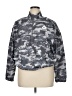 Reebok 100% Polyester Camo Gray Windbreaker Size XL - photo 1