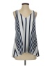 Puella Silver Sleeveless Blouse Size S - photo 1