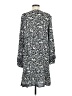 Old Navy Print Gray Casual Dress Size M - photo 2