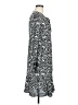 Old Navy Print Gray Casual Dress Size M - photo 4