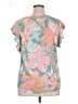 Cato Tropical Pink Short Sleeve T-Shirt Size XL - photo 2