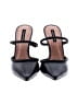 BCBGMAXAZRIA 100% Leather Black Heels Size 8 - photo 2