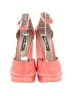 BCBGMAXAZRIA Color Block Orange Heels Size 7 - photo 2