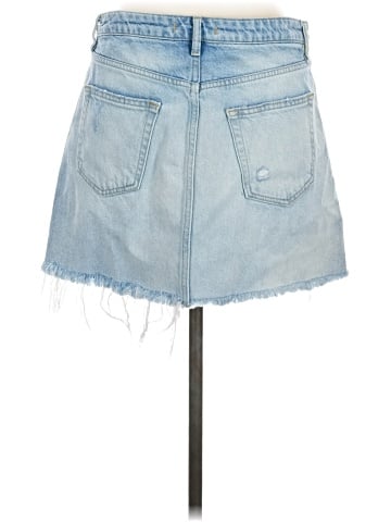 We the Free Denim Skirt (view 2)