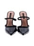 BCBGMAXAZRIA 100% Leather Black Heels Size 8 - photo 2