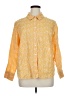 Candace Cameron Bure Yellow 3/4 Sleeve Button-Down Shirt Size XL (petite) - photo 1