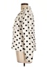 Greylin Polka Dots Ivory Long Sleeve Blouse Size L - photo 5