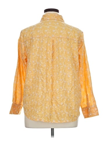 Candace Cameron Bure 3/4 Sleeve Button-Down Shirt (view 2)
