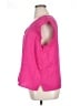 Three Dots 100% Cotton Pink Short Sleeve Top Size XL - photo 5