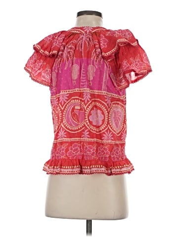 FARM Rio Short Sleeve Blouse (view 2)