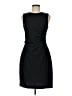 Theory Solid Black Cocktail Dress Size 6 - photo 1