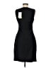 Theory Solid Black Cocktail Dress Size 6 - photo 2