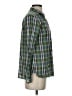 J.Crew 100% Cotton Plaid Green Long Sleeve Button-Down Shirt Size 4 - photo 4