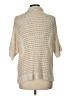Max Studio Ivory Short Sleeve Blouse Size L - photo 2