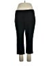 Apt. 9 Solid Black Active Pants Size 16 - photo 1