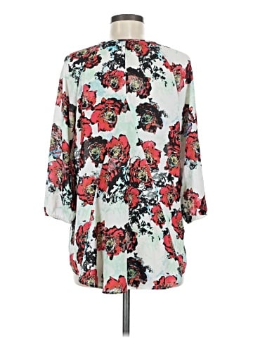 Black Rainn 3/4 Sleeve Blouse (view 2)
