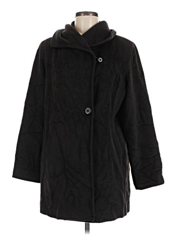 Dana Buchman Wool Coat (view 1)