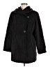 Dana Buchman Black Brown Wool Coat Size 6 - photo 1