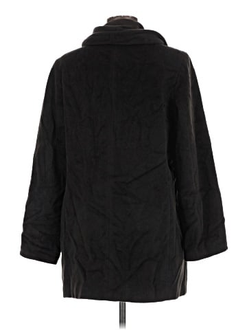 Dana Buchman Wool Coat (view 2)