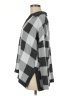 Maurices Checkered-gingham Gray Pullover Sweater Size M - photo 5