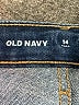 Old Navy Solid Blue Jeans Size 14 (tall) - photo 7