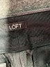 Ann Taylor LOFT Chevron-herringbone Gray Dress Pants Size 2 - photo 7