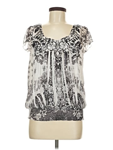 One World Short Sleeve Blouse (view 1)