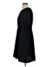 Gap 100% Polyester Solid Black Casual Dress Size L (petite) - photo 5