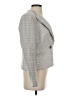 Ann Taylor 100% Polyester Tweed Gray Blazer Size 2 - photo 4