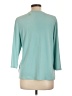 East5th Teal 3/4 Sleeve Top Size L - photo 2