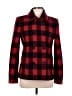 J.Crew 100% Polyester Plaid Red Jacket Size 12 - photo 1
