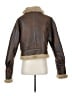 Boohoo 100% Polyurethane Brown Jacket Size 4 - photo 2