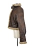 Boohoo 100% Polyurethane Brown Jacket Size 4 - photo 5