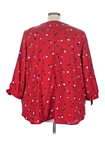 Catherines 3/4 Sleeve Blouse (view 2)
