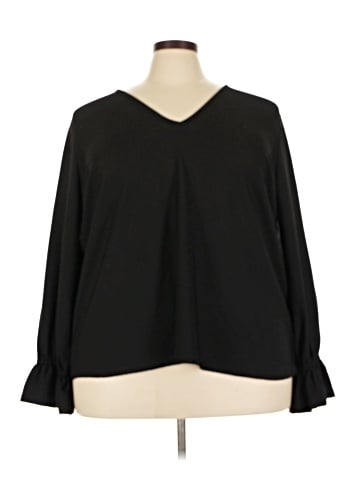 MICHAEL Michael Kors Long Sleeve Blouse (view 1)