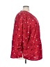 Catherines 100% Polyester Hearts Red 3/4 Sleeve Blouse Size 3X - photo 4