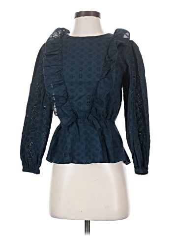 Textile by Elizabeth and James 3/4 Sleeve Blouse (view 1)
