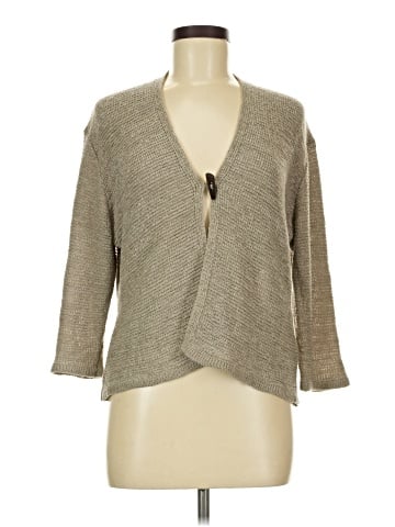 August Silk Cardigan (view 1)