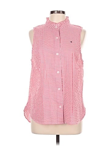Tommy Hilfiger Sleeveless Button-Down Shirt (view 1)