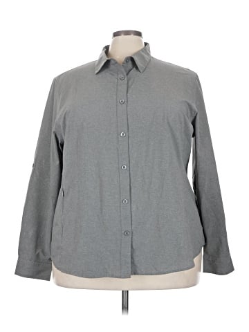 Travelsmith Long Sleeve Button-Down Shirt (view 1)
