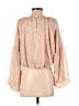 Gianni Bini Tan Ivory 3/4 Sleeve Blouse Size S - photo 2