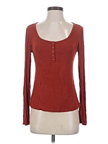 Halara Long Sleeve Henley (view 1)