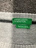 United Colors Of Benetton Stripes Gray Pullover Sweater Size S (estimated, youth) - photo 3