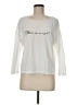 Kenzo 100% Cotton Ivory White Long Sleeve T-Shirt Size M - photo 1