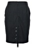 Express Design Studio Chevron-herringbone Black Formal Skirt Size 0 - photo 2